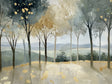 Golden Tranquility Canvas Wall Art