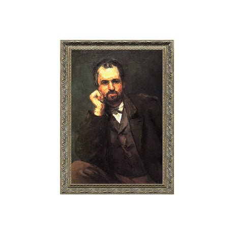 Portrait Of A Man By  Paul Cézanne