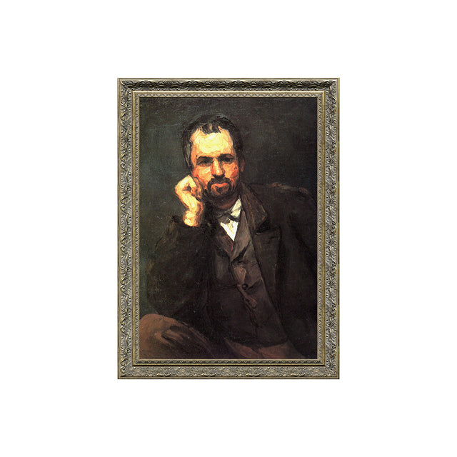 Portrait Of A Man By  Paul Cézanne
