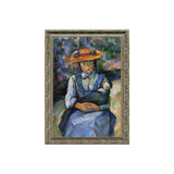 Little Girl With A Doll By Paul Cézanne