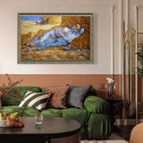 Restful Afternoon in the Fields - Vincent Van Gogh-Inspired Canvas Wall Art