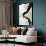 Textured Monochrome Canvas Wall Art