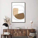  Neutral Color Palette Canvas Wall Art 