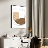  Neutral Color Palette Canvas Wall Art 