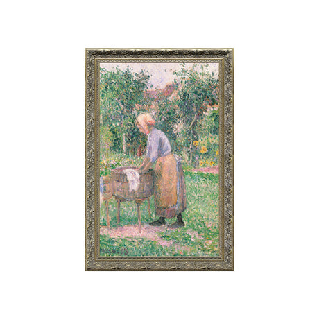 Washerwoman By Camille Pissarro