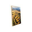 Golden Valley Meandering River Canvas Wall Art