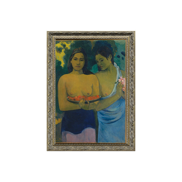 "Two Tahitian Women" By Paul Gauguin