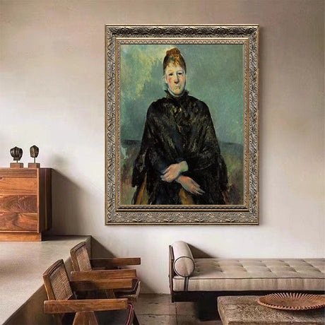 Portrait Of Madame Cezanne - By Paul Cezanne