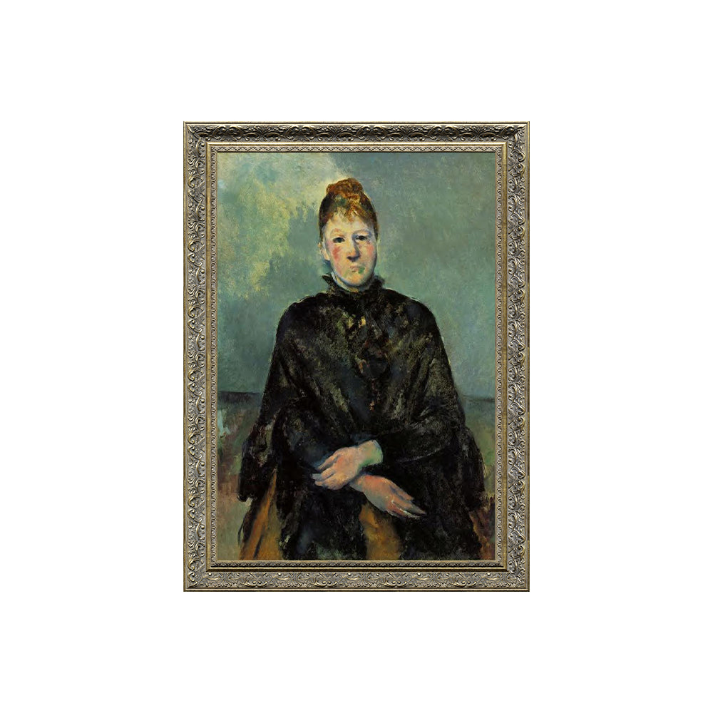 Portrait Of Madame Cezanne - By Paul Cezanne