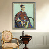 Vintage-Inspired Portrait Wall Art - Print or Hand-Painted Options