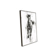 Galloping Elegance Monochrome Horse Canvas Wall Art