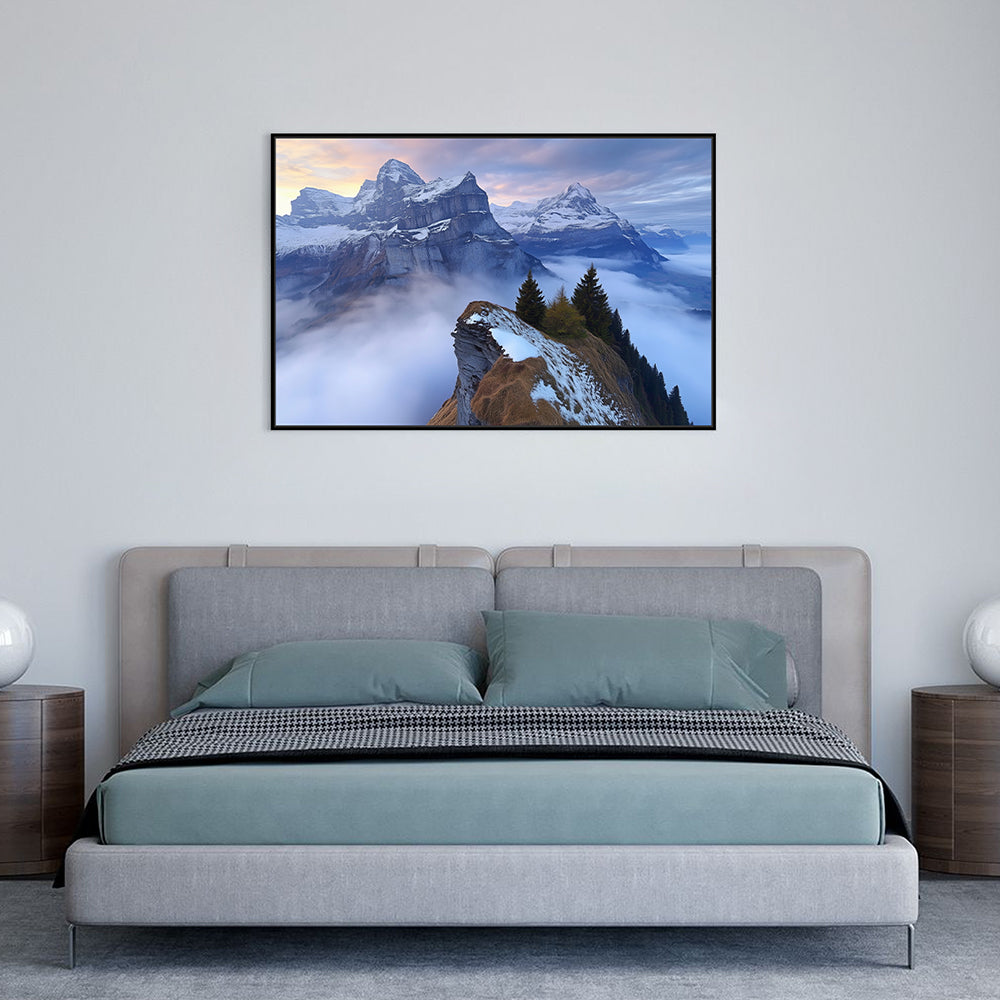 Majestic Mountain Canvas Wall Art