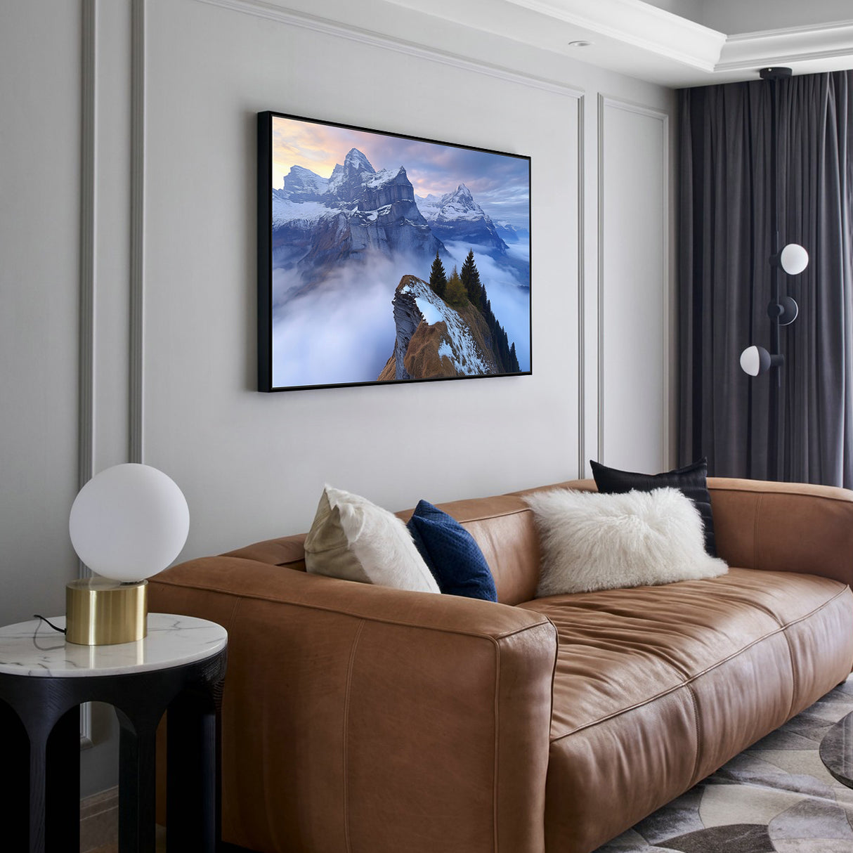 Majestic Mountain Canvas Wall Art