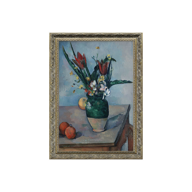 The Vase of Tulips By Paul Cezanne