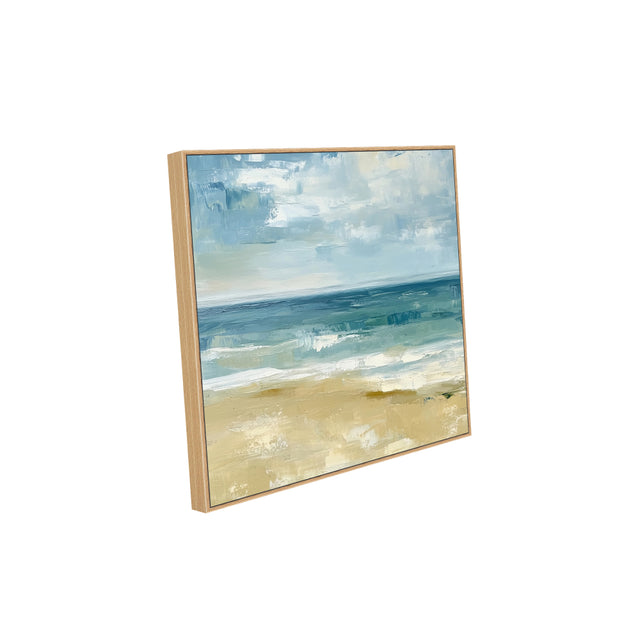 Coastal Serenity: Ocean View Canvas Wall Art