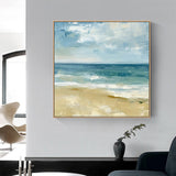 Coastal Serenity: Ocean View Canvas Wall Art