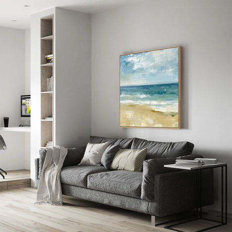 Coastal Serenity: Ocean View Canvas Wall Art