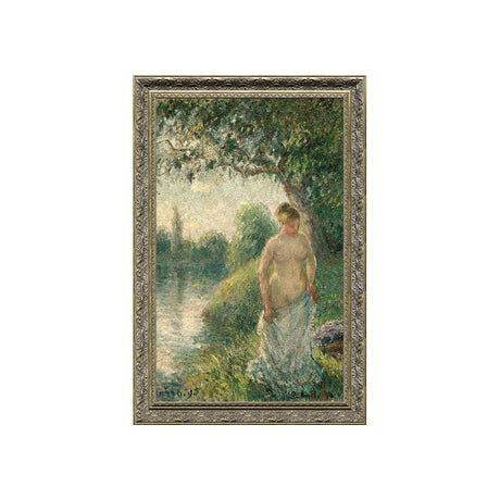 The Bather By Camille Pissarro