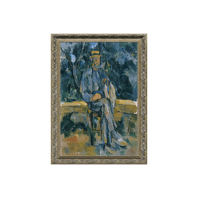 Portrait Of A Peasant By Paul Cezanne