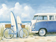Coastal Surf Adventure Canvas Wall Art