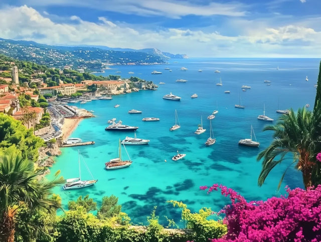Mediterranean Paradise Canvas Wall Art