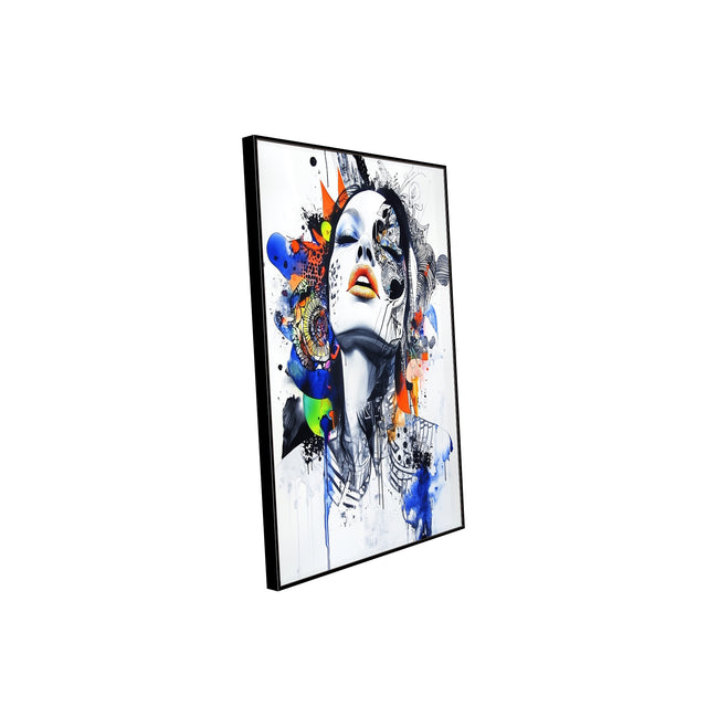 Vivid Expressions: Modern Portrait Canvas Wall Art