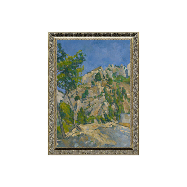 Bottom of the Ravine By Paul Cézanne