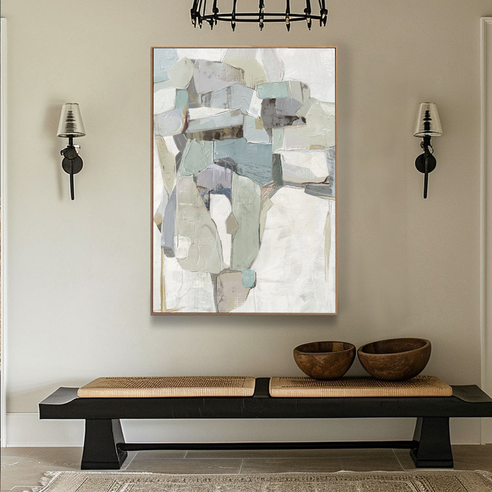 Abstract Earth Tones Canvas Wall Art