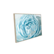 Close-Up Blue Rose Bloom-Canvas Wall Art