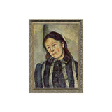 Madame Cézanne with Loosened Hair By Paul Cézanne