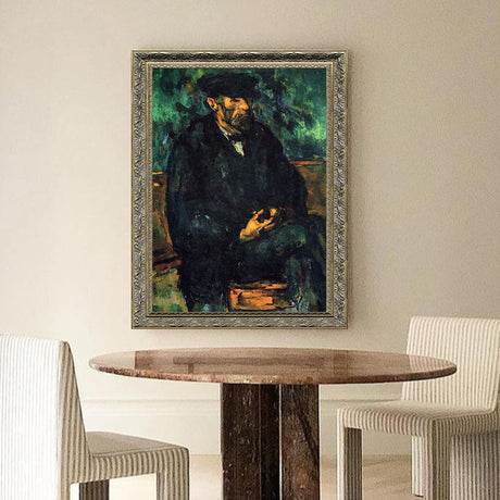 "The Gardener Vallier" By Paul Cézanne