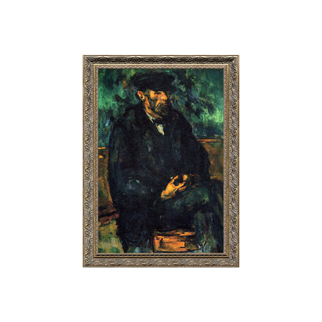 "The Gardener Vallier" By Paul Cézanne