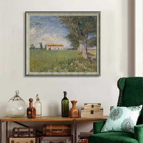 Tranquil Countryside Canvas Wall Art 