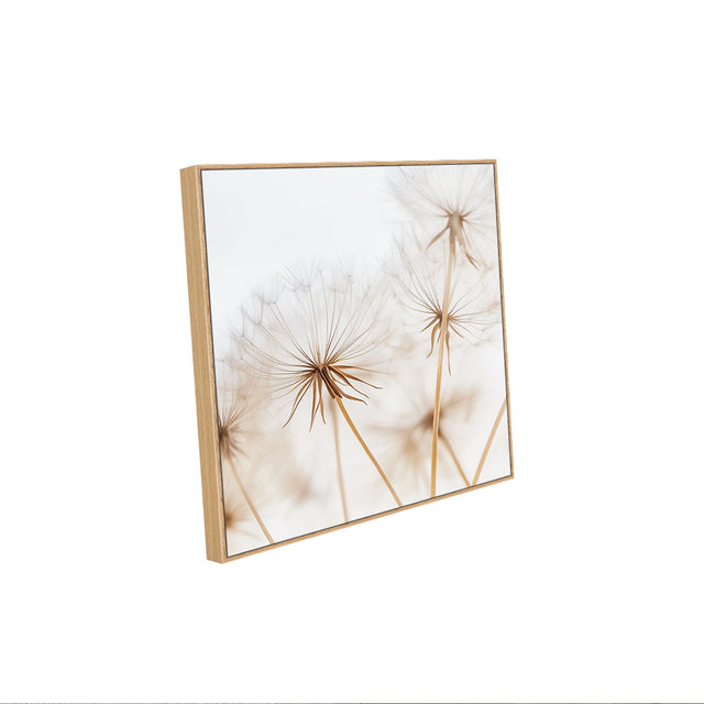 Dandelion Elegance Close-Up-Canvas Wall Art