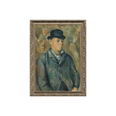 Portrait Of The Artist's Son By Paul Cézanne 