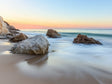 "Tranquil Sunset Beach"– Capturing Serenity By The Sea- Canvas Wall Art