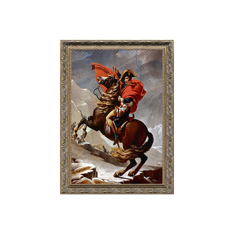 Napoleon Crossing The Alps By Jacques-Louis David