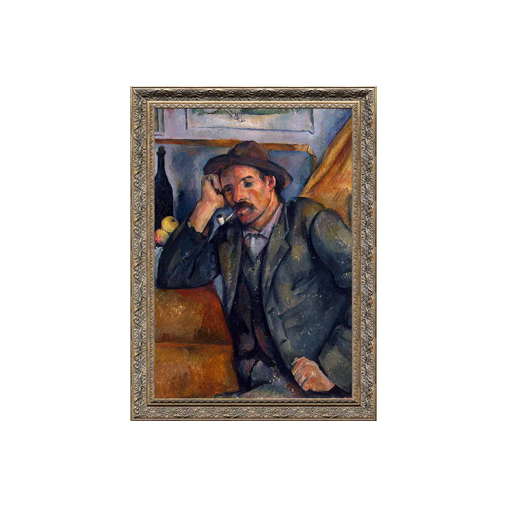 Man With A Pipe By Paul Cézanne