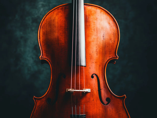Classic Violin Close-Up-Canvas Wall Art