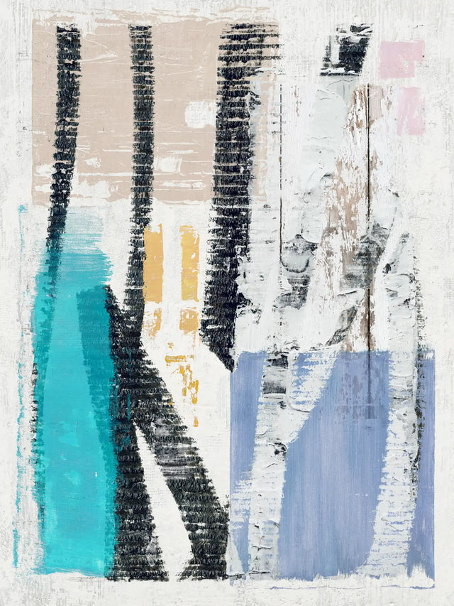 Modern Neutral And Yellow Design Canvas Wall Art