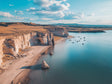 Whispers of the Coastal Stone Canvas Wall Art