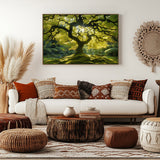 Enchanting Sunlit Tree Canvas Wall Art