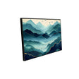 Serene Mountain Mist Canvas Wall Art