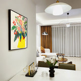 Colorful Floral Bouquet – Modern Botanical Print Canvas Wall Art