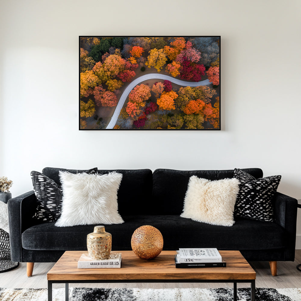 Autumn Forest Canvas Wall Art