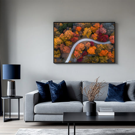 Autumn Forest Canvas Wall Art