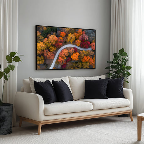 Autumn Forest Canvas Wall Art