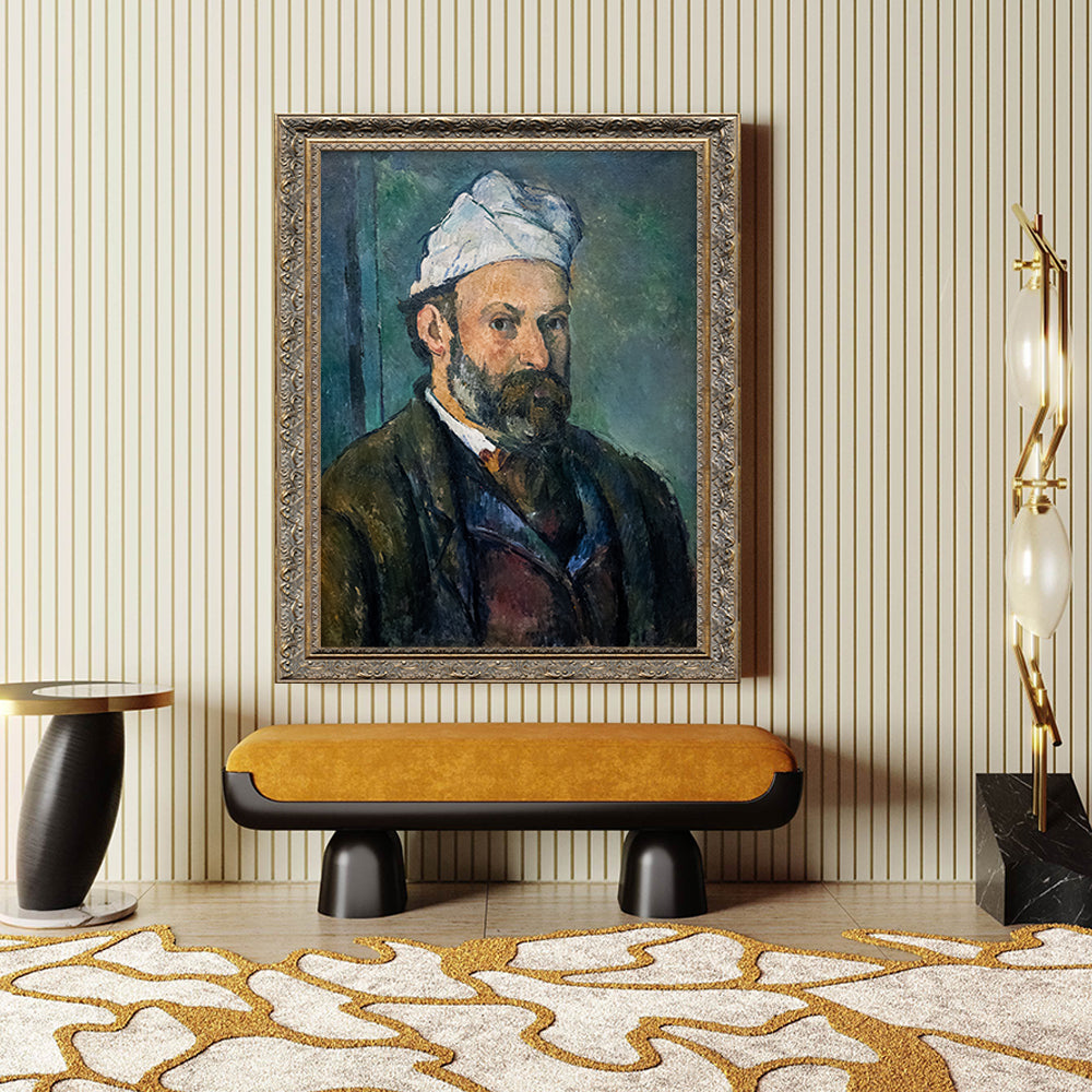 Paul Cézanne's "Self-Portrait with a White Turban"