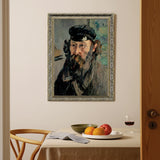 Paul Cézanne's "Self-Portrait In A Casquette"