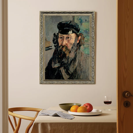 Paul Cézanne's "Self-Portrait In A Casquette"